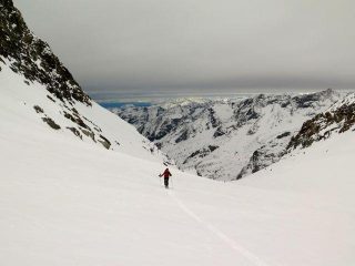 salendo all'Ondezana Giov 01 aprile con tempo loffius