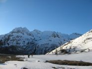 alla partenza, dietro la Grande Rousse