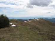  La dorsale verso il bric Arpiol  