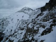 La cima e la parte finale del percorso