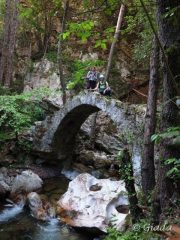 Il ponte romano alla confluenza del rio Gazzo nel Neva