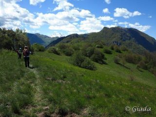 Sul crinale verso il Galero
