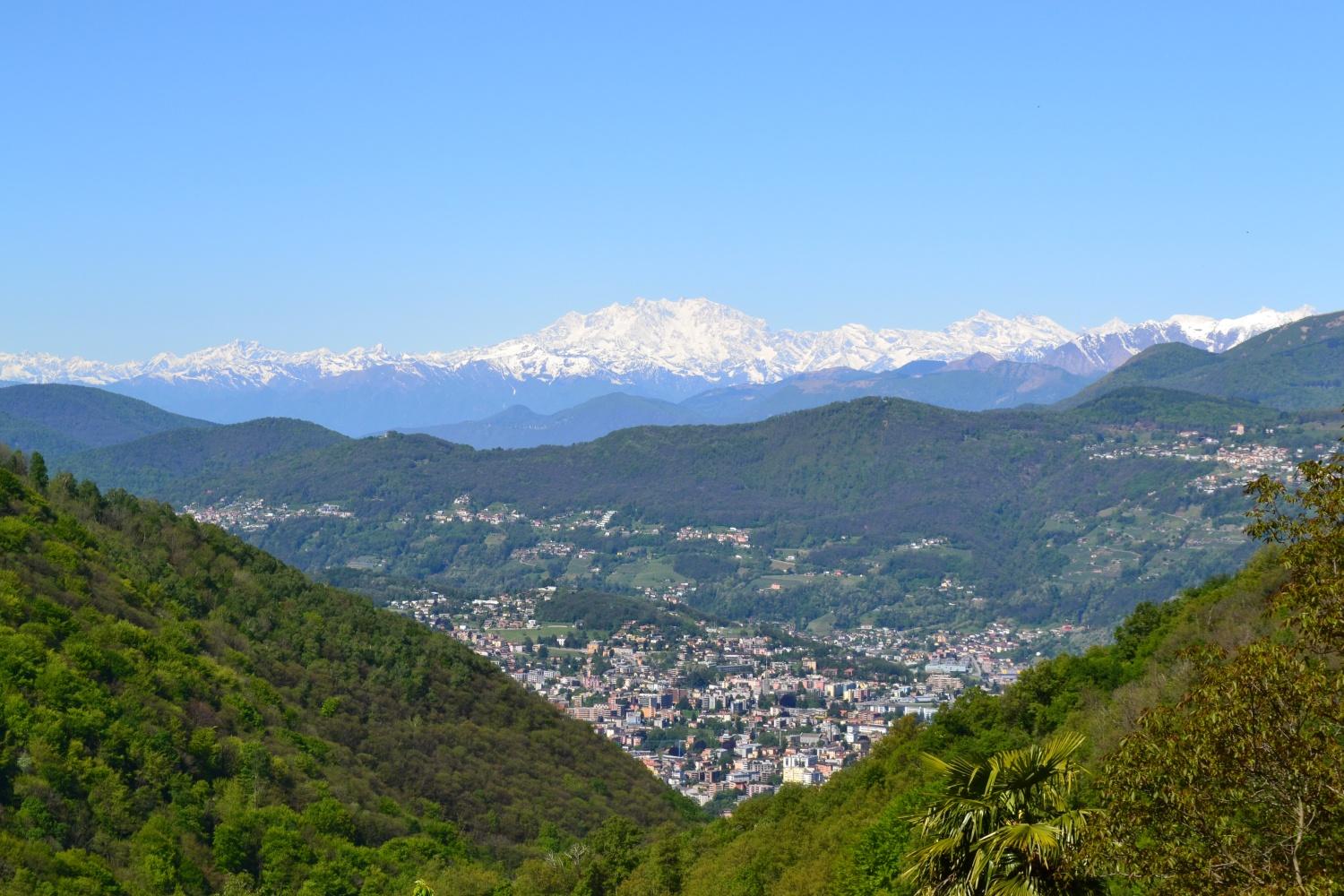 bel panorama sul Rosa