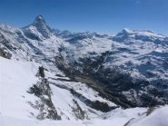 Panorama dal bivacco Florio