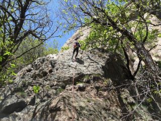 2° doppia fino al sentiero di ritorno