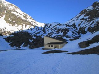 pendio sopra la partenza della funivia ENEL