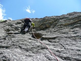 Passaggio intrigante ma facile sul secondo salto