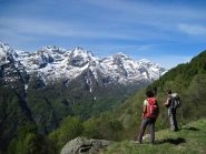 Ammirando la costiera verso la Val Grande