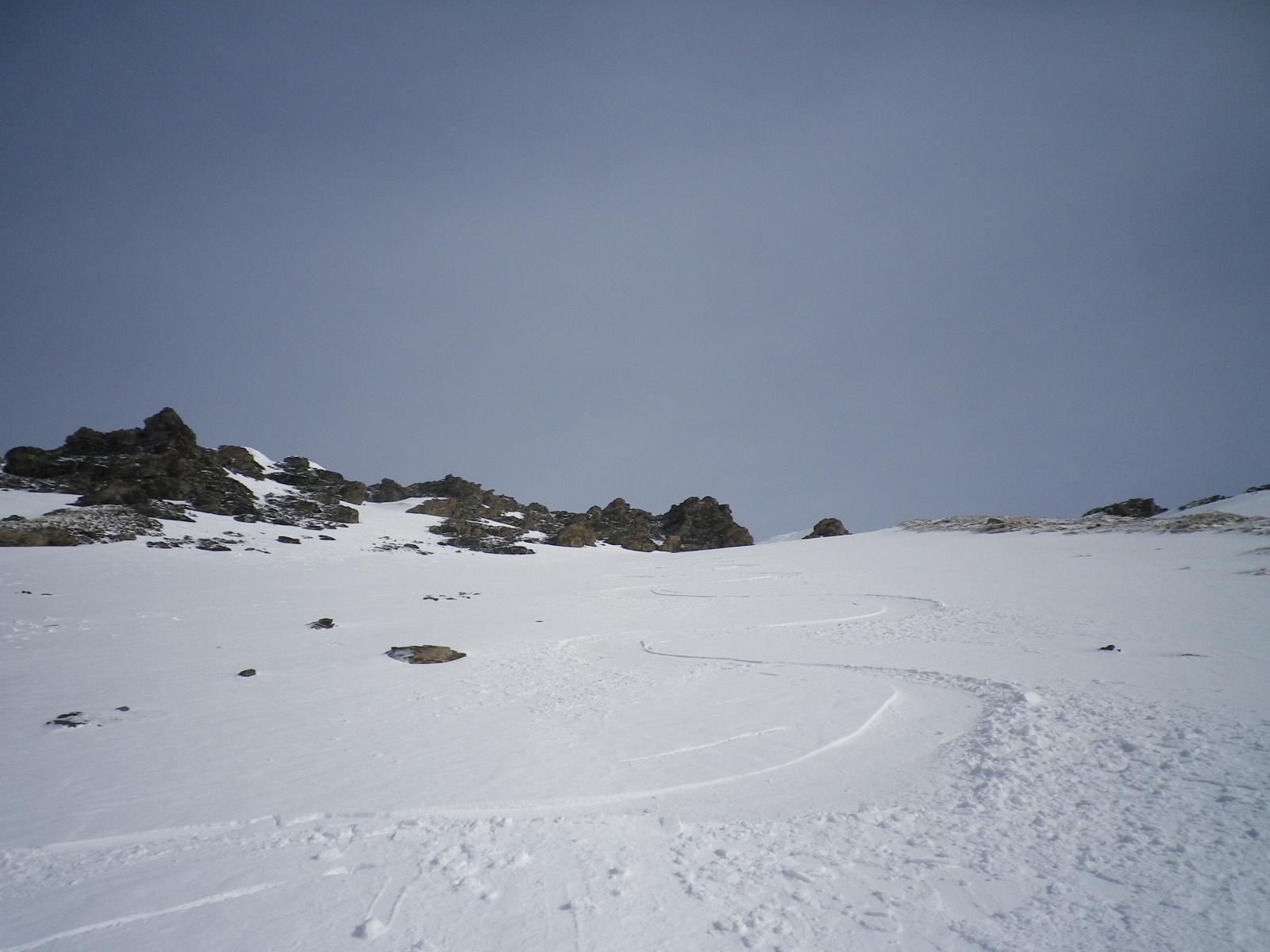 velluto sui pendii sud della P. Valfredda