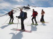 la discesa è indescrivibile..... il sogno degli scialpinisti....
