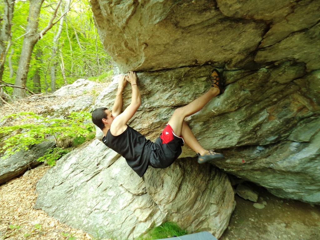 grotta delle fate, tom su anatomia (6a+ stand-start)