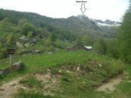 la vetta dalla partenza