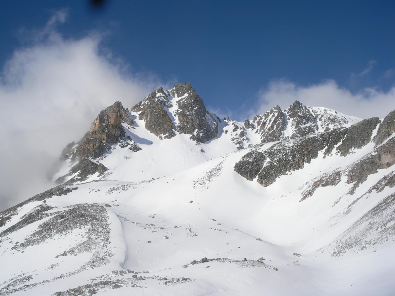 il Roc Mounioz dagli Chalets la Loza..