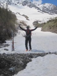 Entusiasmo alle stelle al termine della gran sciata