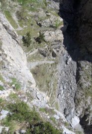 passo dell'Incisa da sopra
