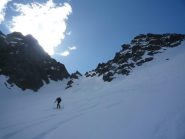 risalita al Passo del Lupo Est