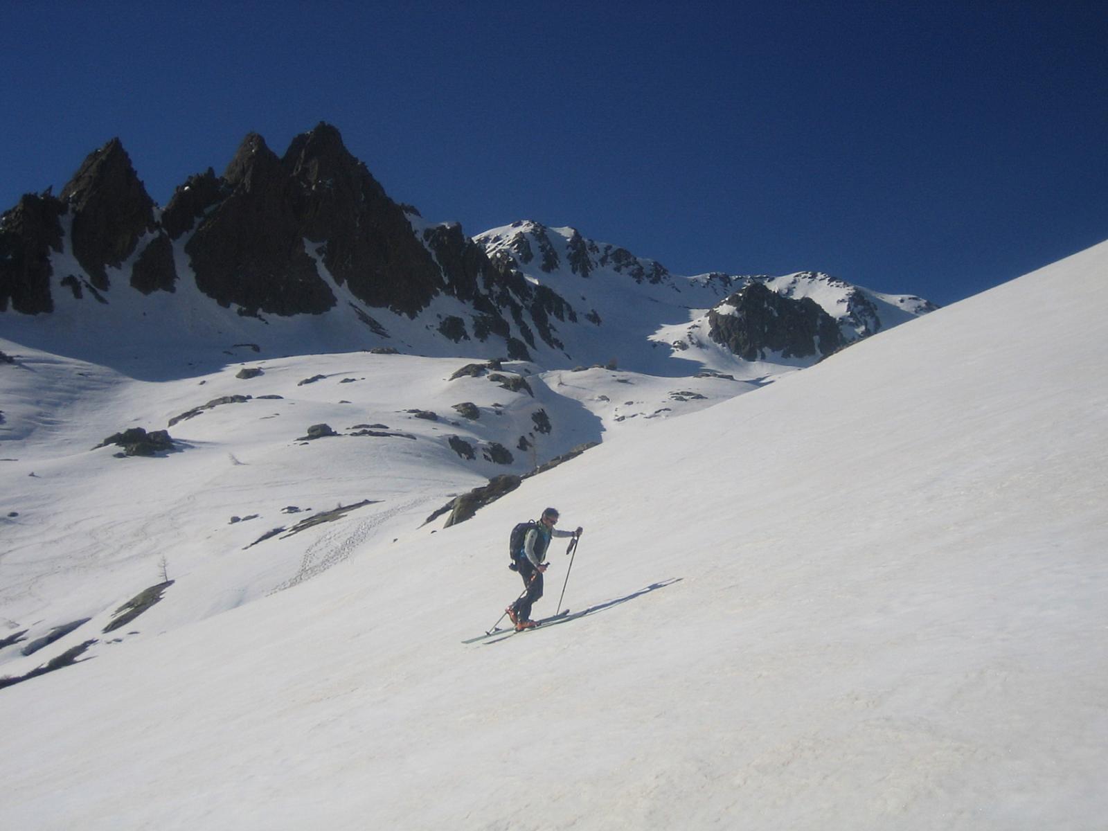 ambiente molto bello e una serie di dossi ideali per lo sci