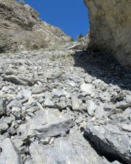 quel che resta del percorso a zig zag verso l'incisa