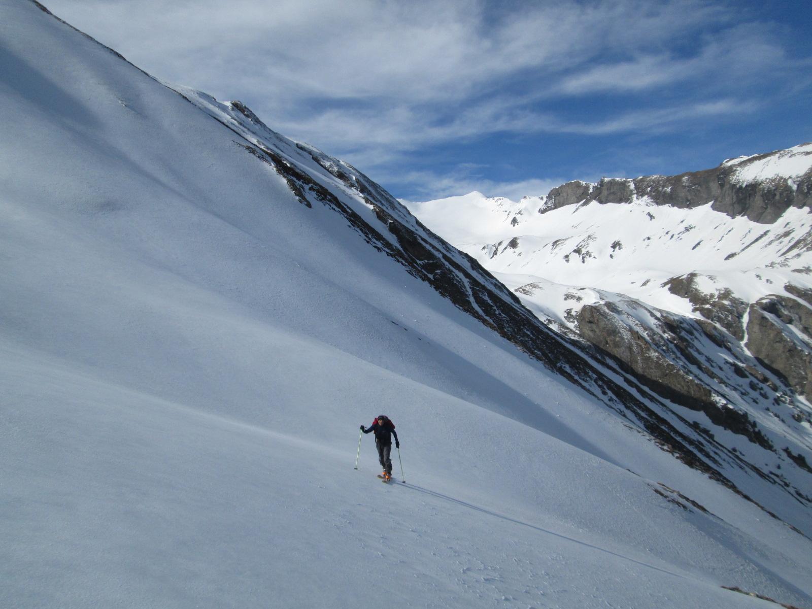 parte bassa della salita