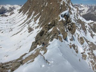 arrivo in cresta