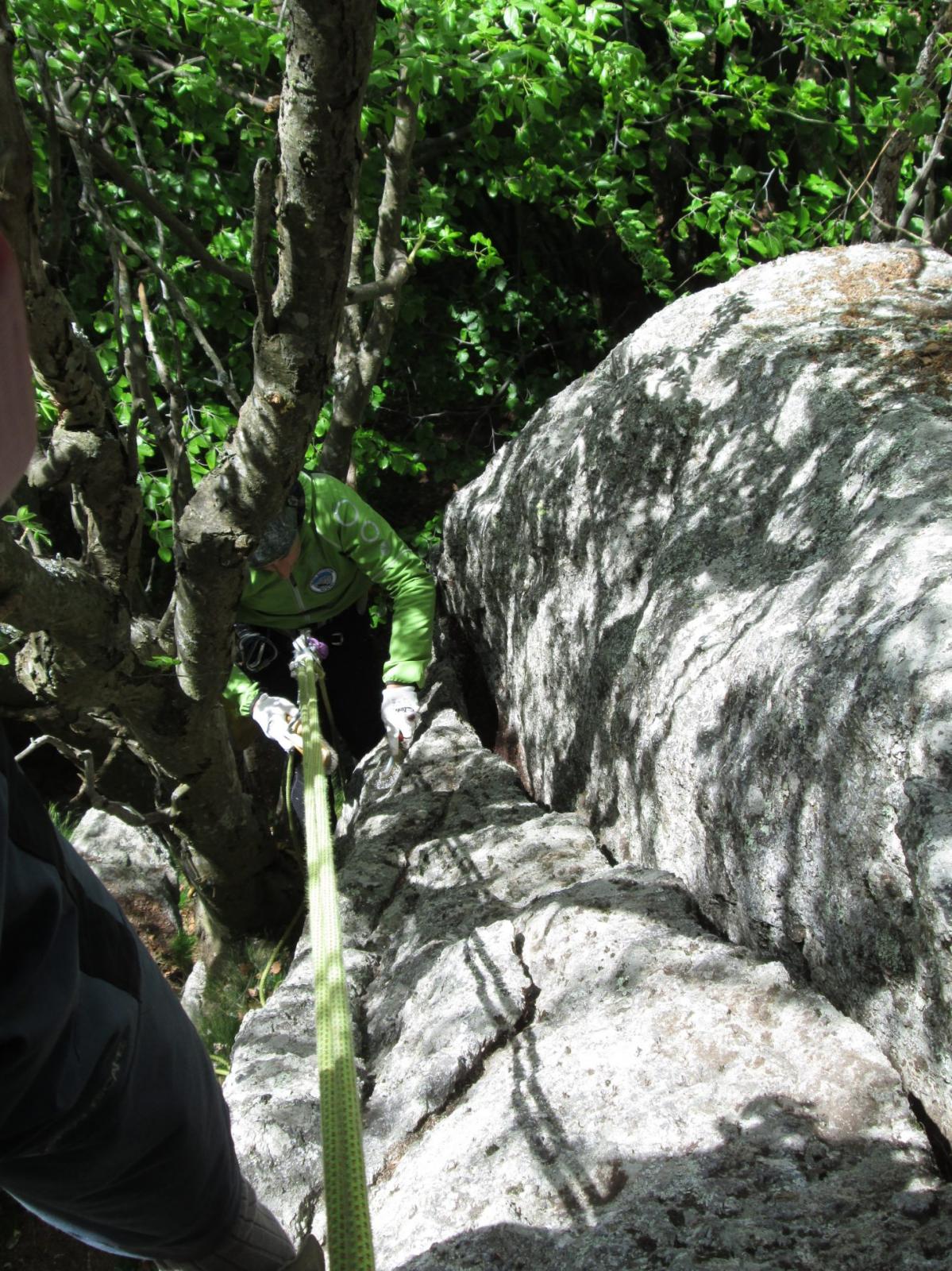 pulizia della fessura