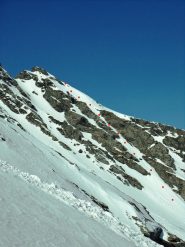 l'itinerario visto dalla vergia