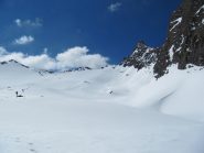 ultimo tratto verso la Sella (sulla sua destra il Pic d'Asti)