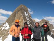 foto di gruppo sulla sella....