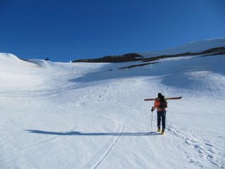 in vista del Colle dell'Agnello