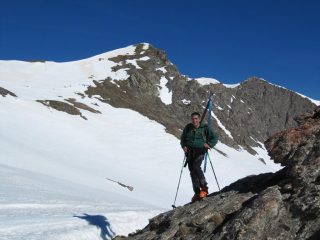 ... uno sguardo agli ultimi 100 m per il Foreant  (vetta sciistica)