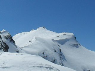 l'uscita dal muro verso la cima sembra poco sana