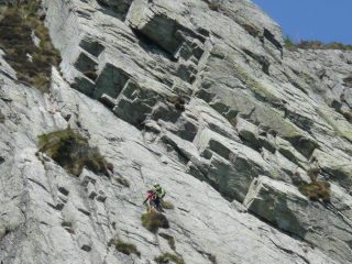 Moa e Giorgia in sosta su Olio di Gomito