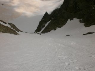 Ovest .. dopo il conoide verso il basso