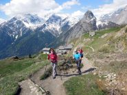 salita dal rifugio