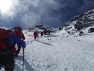 momenti della salita a N