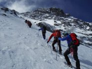 momento della salita a N