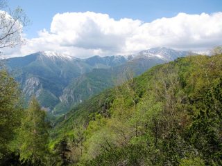 panorama verso il bourcet