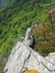 Su L5, Agnese in sosta di L4