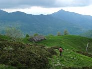 Scendendo al colle Toino