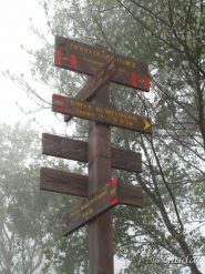Segnaletica al Giogo di Giustenice