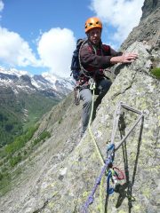 Sosta del quarto tiro, collocata verso la pianta