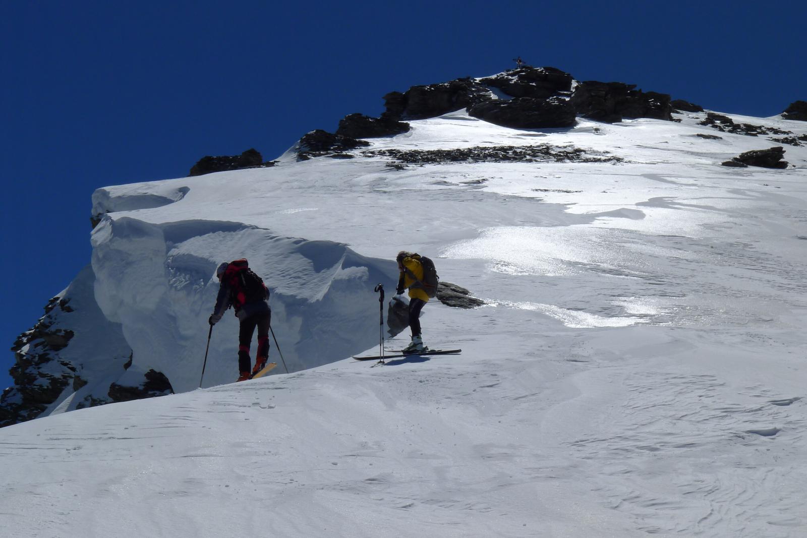 la meringa che incombe sul canale nord