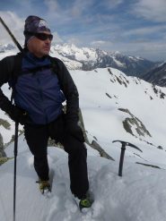 Giuliano in cima al p.d.sucre