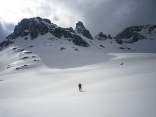 nelle conche dei Lacs Blancs col Grand Cordonnier