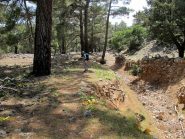 La zona di chiusura dell'anello intorno a quota 1000