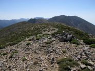 La vetta dello Strifomadi, sullo sfondo Gingilos e Volakias