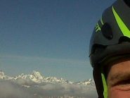 Selfie di cima con Barre