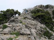 Verso la selletta di quota 1530