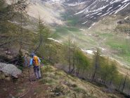 discesa al fondovalle