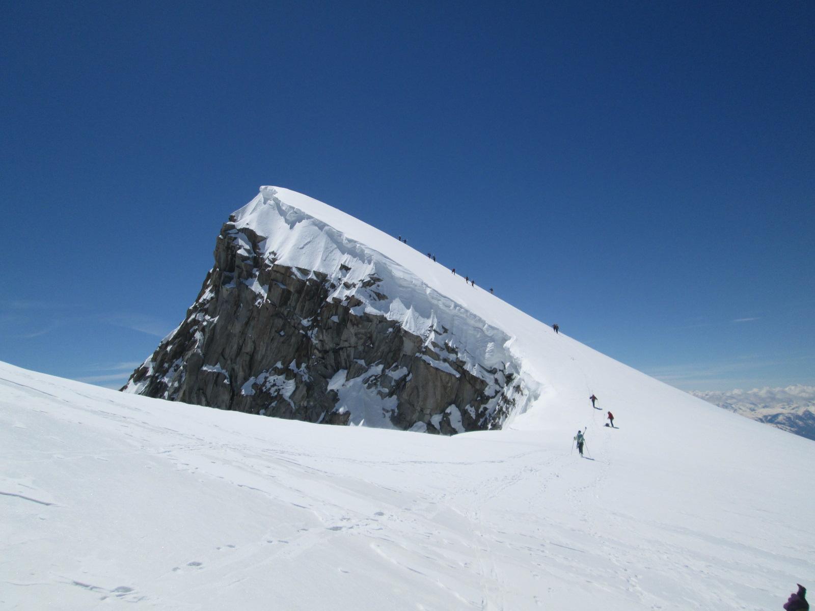 breve risalita per il Rhonestock